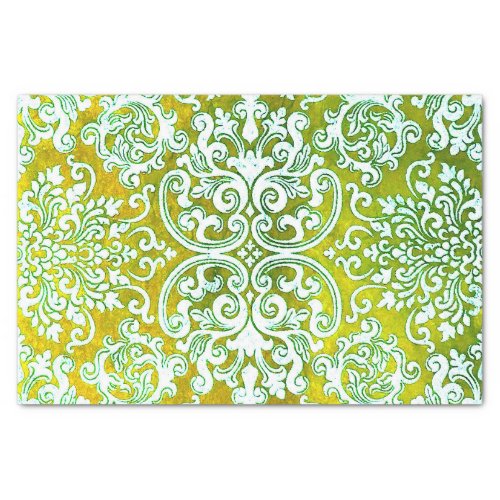 Woodbury Green and Gold Tissue Paper