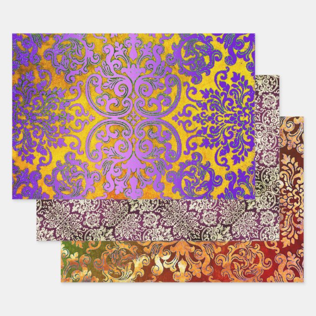 Woodbury Variations Wrapping Paper Sheets (Set)