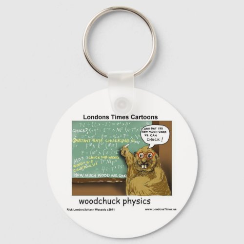Woodchuck Physics Funny Gifts Tees Mugs  Cards Keychain