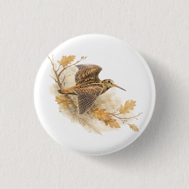 Woodcock  button (Front)
