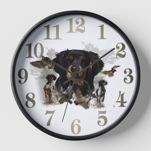 Woodcock hunting with Brittany Spaniel     Clock