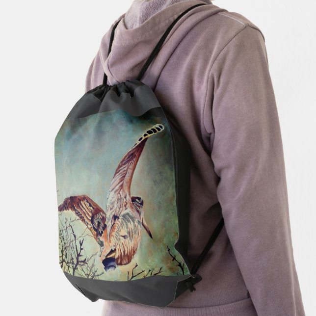 Woodcock in flight drawstring bag (Insitu)