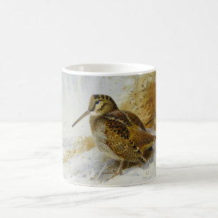Woodcock in Winter by Archibald Thorburn Coffee Mug