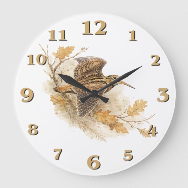 Woodcock  large clock (Front)
