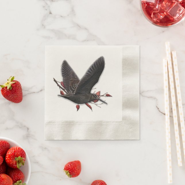 Woodcock  napkins (Insitu)