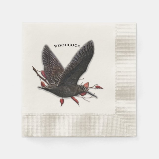 Woodcock  napkins (Front)