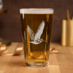 Woodcock Pint Glass