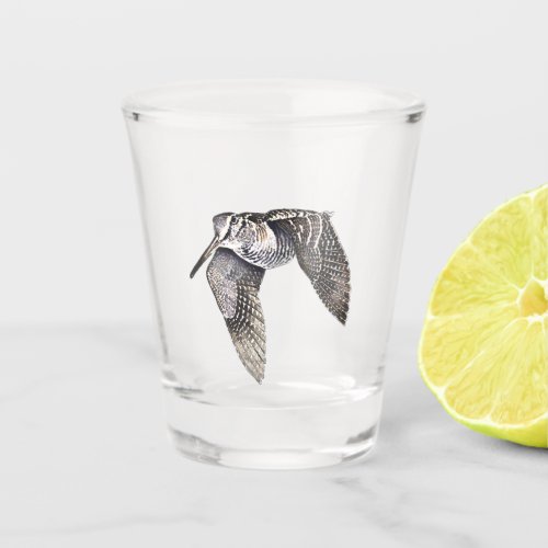 Woodcock  shot glass