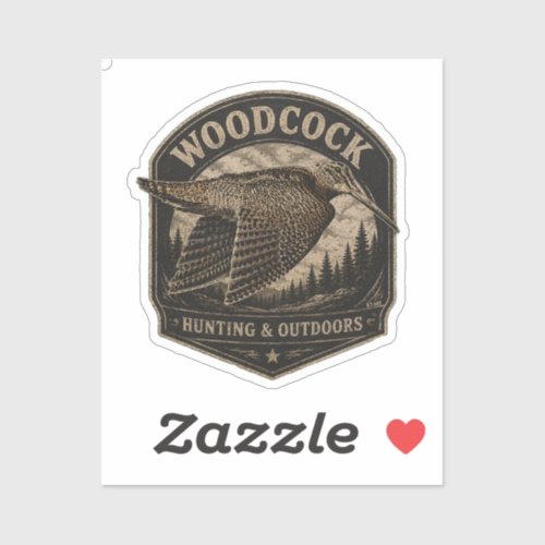 Woodcock  sticker
