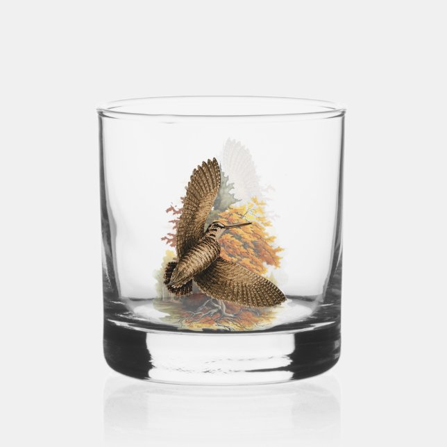 Woodcock  whiskey glass (Front)