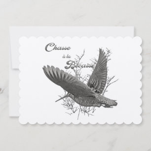 Woodcocks , Hunting Season  Invitation