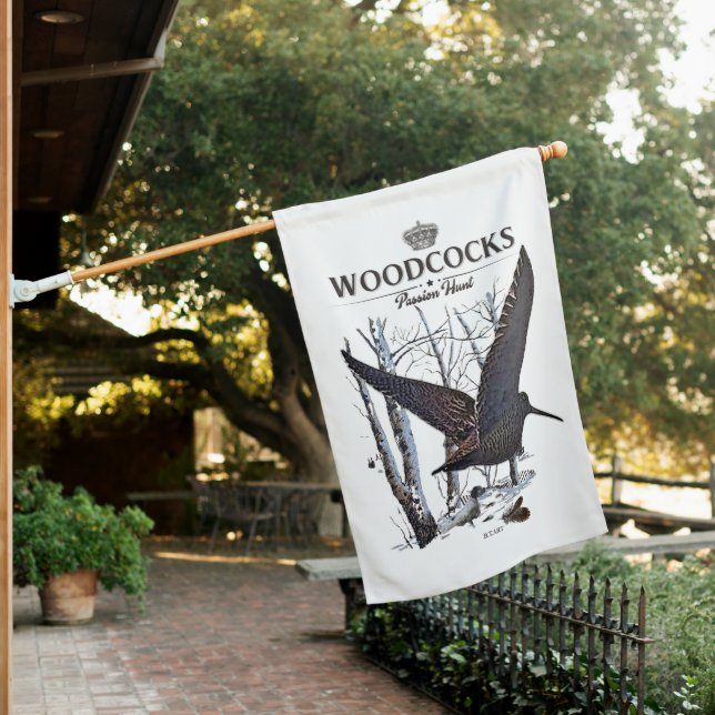 Woodcocks - Passion Hunt House Flag (In SItu)