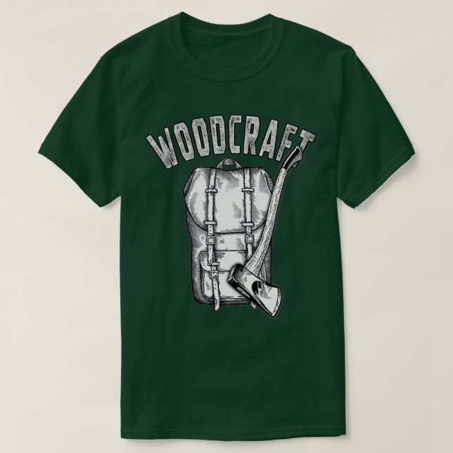 Woodcraft T-Shirt (Design Front)