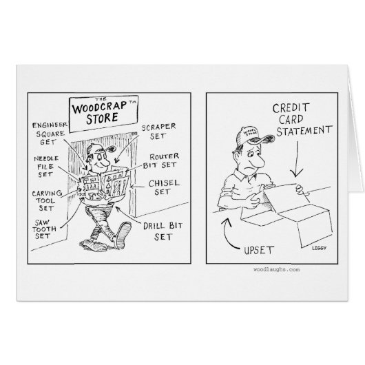 Woodcrap Card (Front Horizontal)