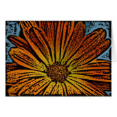 Woodcut Daisy (Front Horizontal)