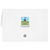 Woodcut Owl Card (Back Horizontal)