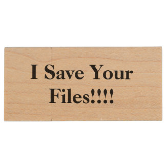 Wooden 8 GB USB Flash Drive !