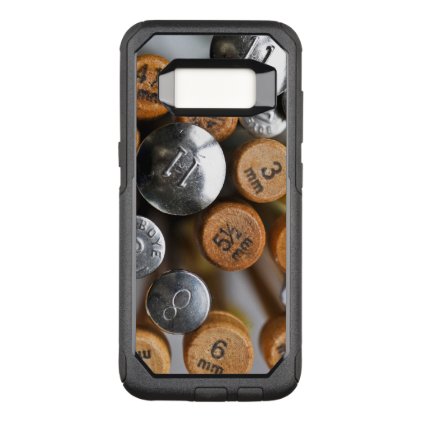 Wooden and Metal Knitting Needles OtterBox Commuter Samsung Galaxy S8 Case