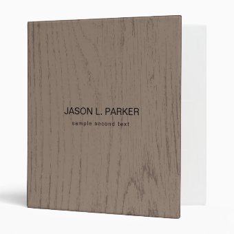 Wooden Background 3 Ring Binder | Zazzle
