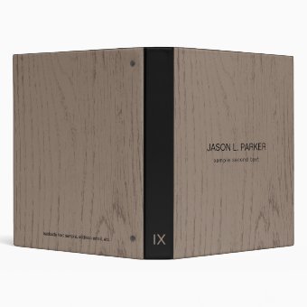 Wooden Background 3 Ring Binder | Zazzle