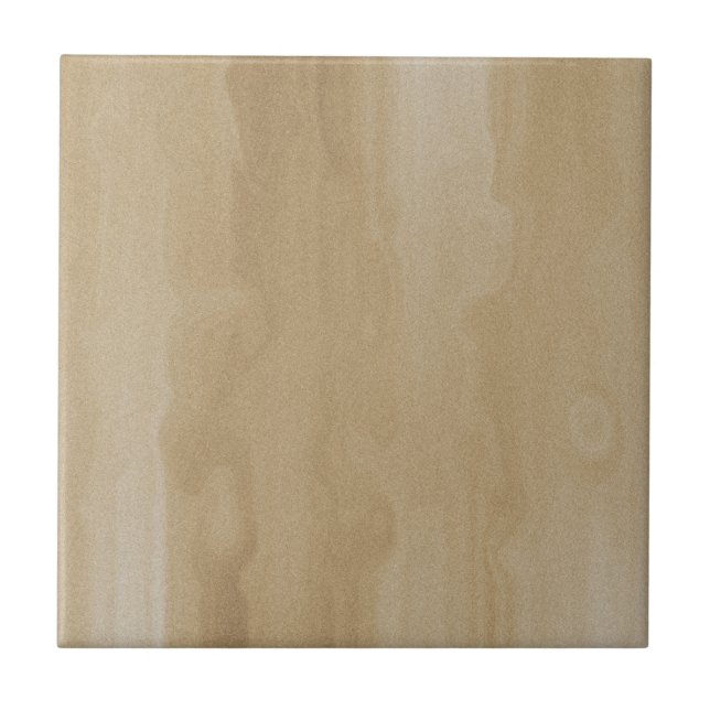 Wooden Background Ceramic Tile (Front)