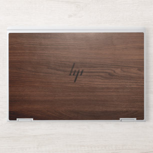 Wooden background HP EliteBook X360 1030 G2 HP Laptop Skin