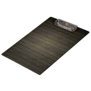 Wooden Background Modern Elegant Clipboard