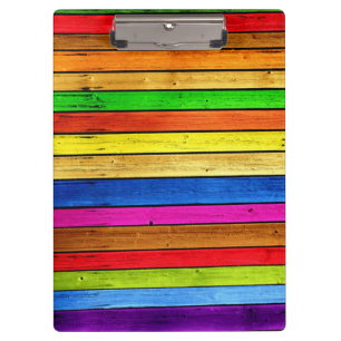 Wooden Background Modern Elegant Clipboard