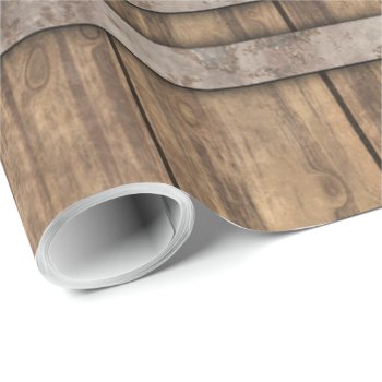 Wooden Barrel Art 1 Wrapping Paper by Ronspassionfordesign at Zazzle