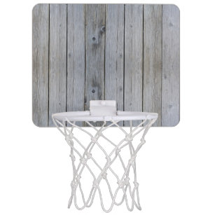 Basketball Hoop Indoor Wood Basketball Goal Gray With Black 