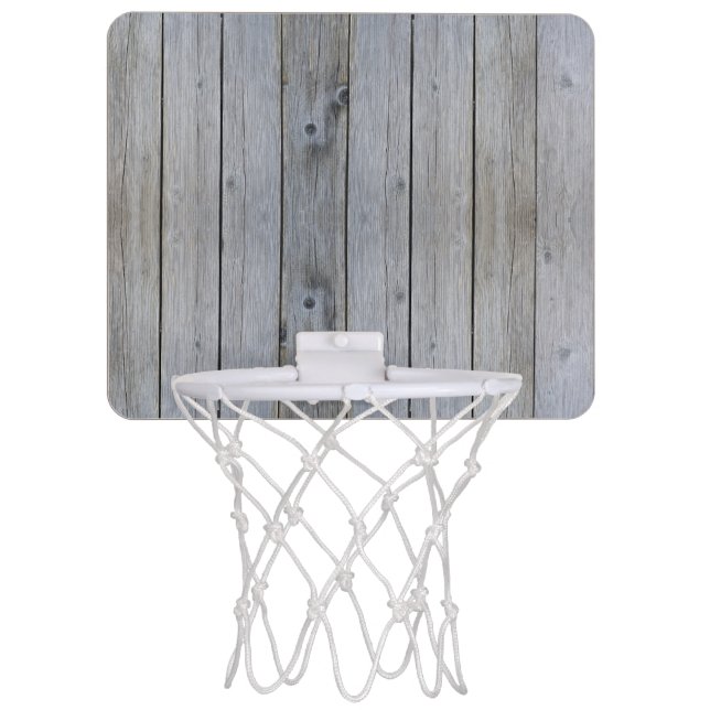 Wooden basketball hoop (Front)