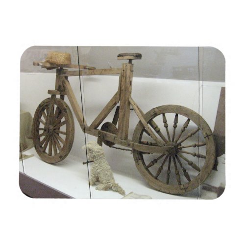Wooden Bicycle Rumsiskes Museum LITHUANIA _ Magnet