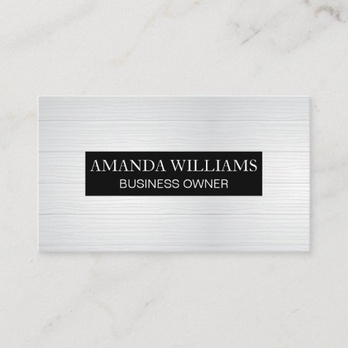 Wooden Boards Background Business Card