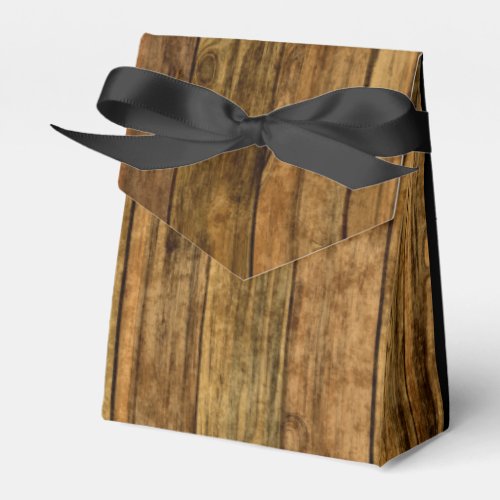 Wooden Boards Wood Panel Favor Boxes