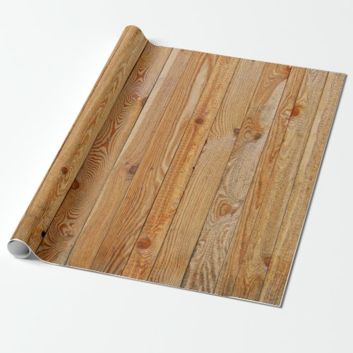 wooden boards wrapping paper