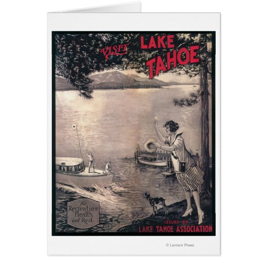 Wooden Boat Poster Cards (Front)