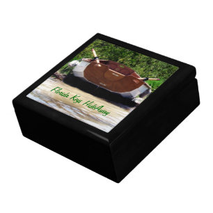 Wooden Boat Tender Trinket Box - Large