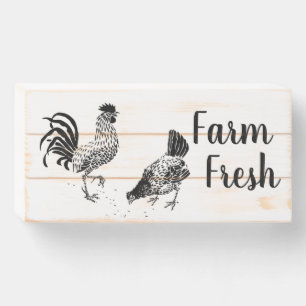 Wooden Box Art-Farm Fresh
