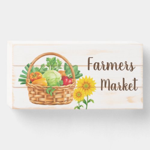 Wooden Box Art_Farmers Market