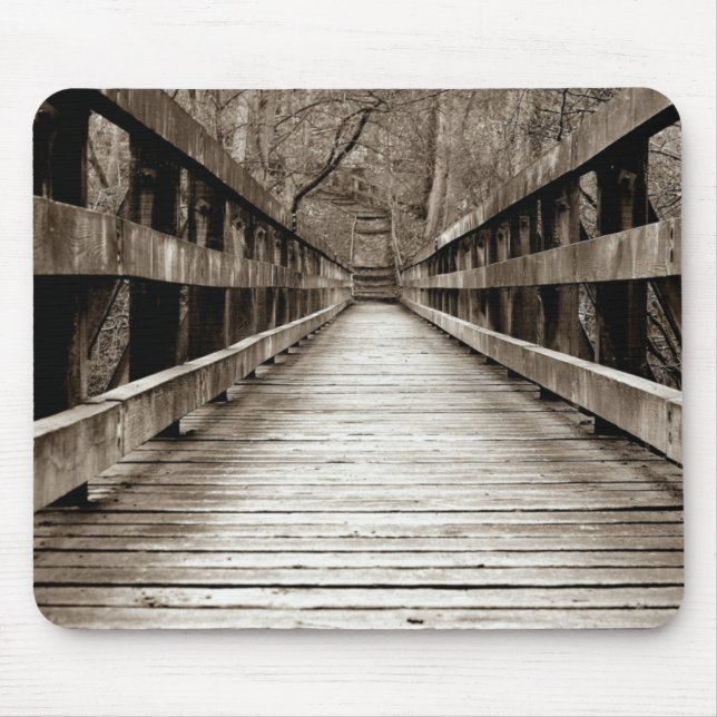 Wooden Bridge Mousepad (Front)