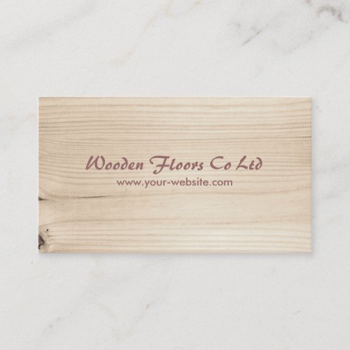 Wooden Business Cards