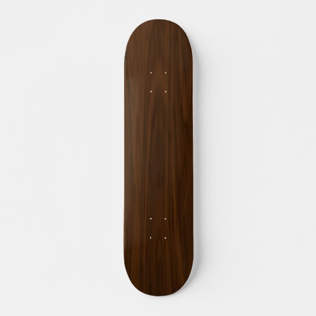 Wooden canvas skateboard deck (Front)