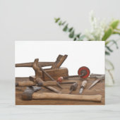 Wooden Carpenter Tools (Standing Front)