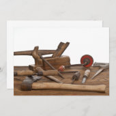 Wooden Carpenter Tools (Front/Back)