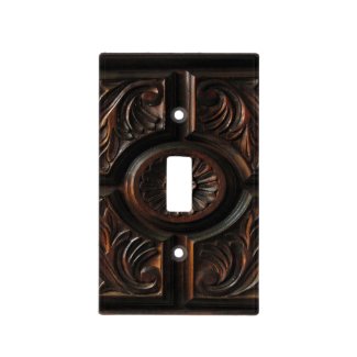Wooden Carving Light Switch Cover