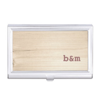 Wooden Case For Business Cards