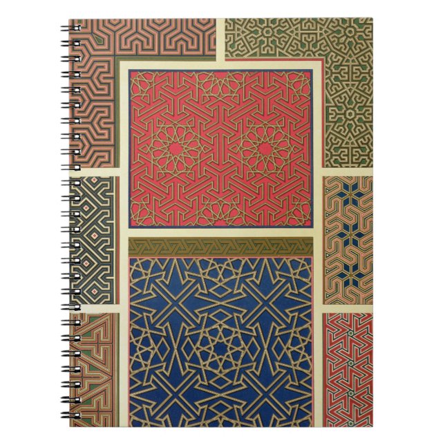 Wooden compartments and borders, from 'Arab Art as Notebook (Front)