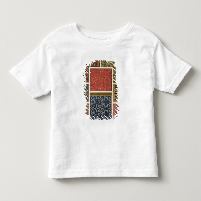 Wooden compartments and borders, from 'Arab Art as Toddler T-shirt (Front)
