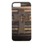 Wooden Cross Iphone 8/7 Case at Zazzle