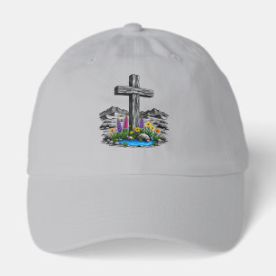 Wooden Cross in the Desert Living Water Hat
